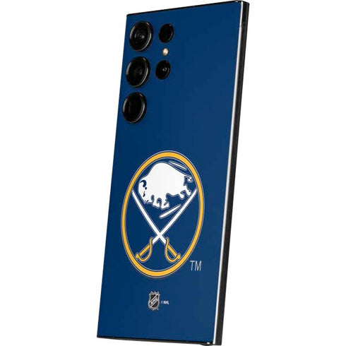 NHL Buffalo Sabres Solid Background Galaxy S25 Ultra Skin